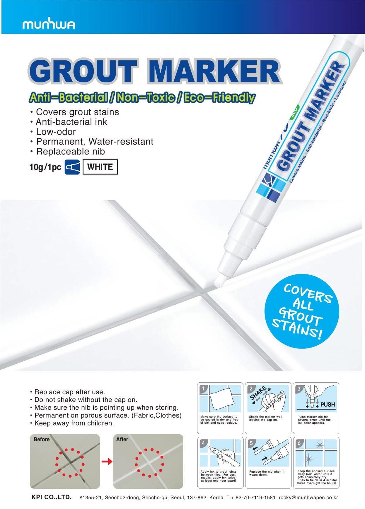 Grout Marker